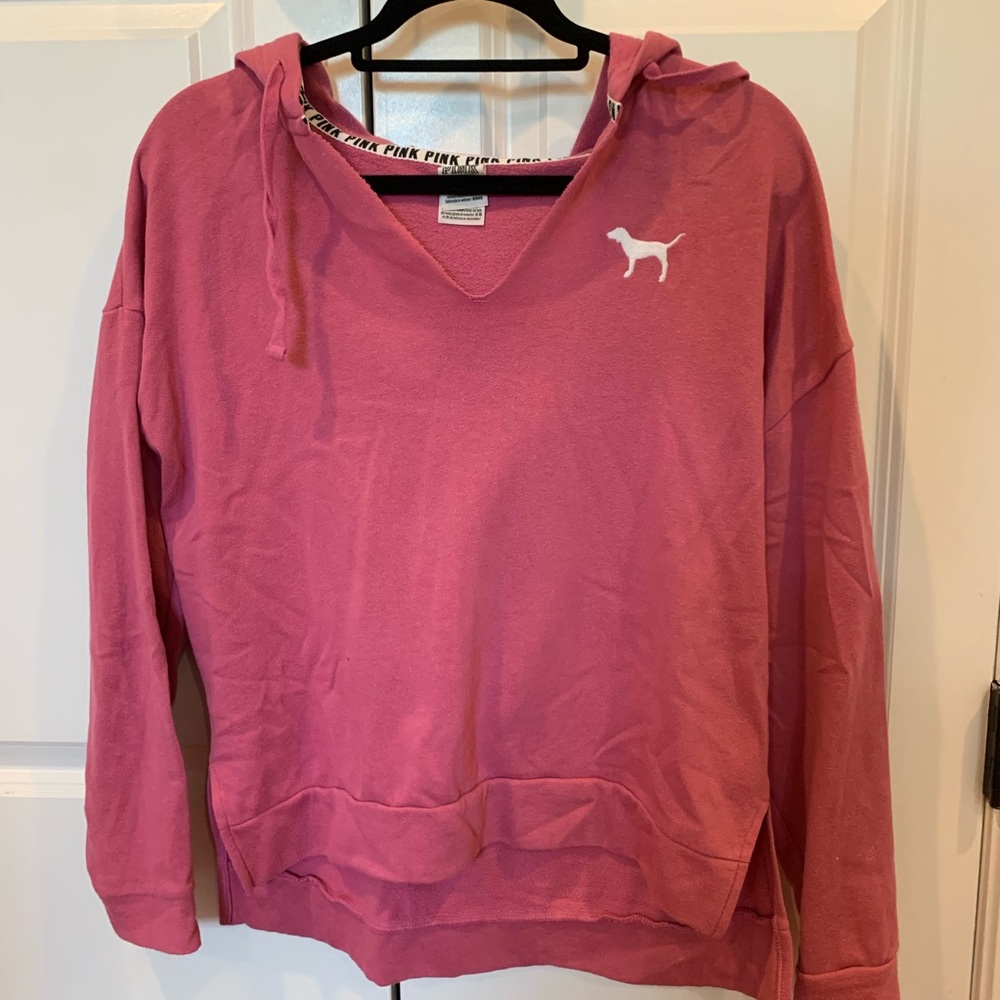 Victoria’s Secret pink sweatshirt